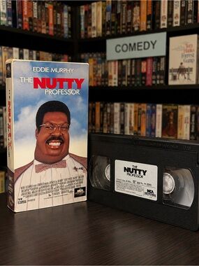 The Nutty Professor VHS Eddie Murphy Comedy Movie Tested Working